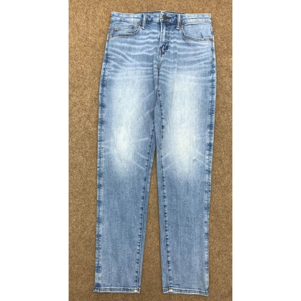 American Eagle Jeans Mens 30x34 Athletic Tapered Airflex+ Stretch Whisker Denim